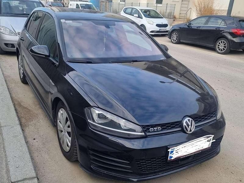 Schwarz Gebraucht 2015 VW Golf VII GTD Kleinwagen | € 10.500 (Superpreis) - Bild 1/4