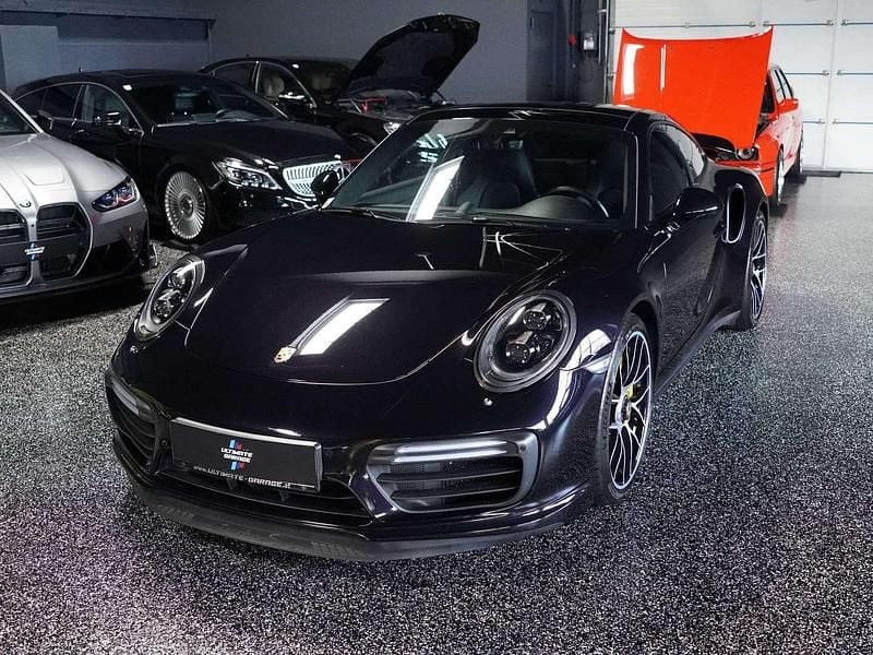 Schwarz Gebraucht 2018 Porsche 911 Turbo S Coupé | € 189.999 - Bild 1/4