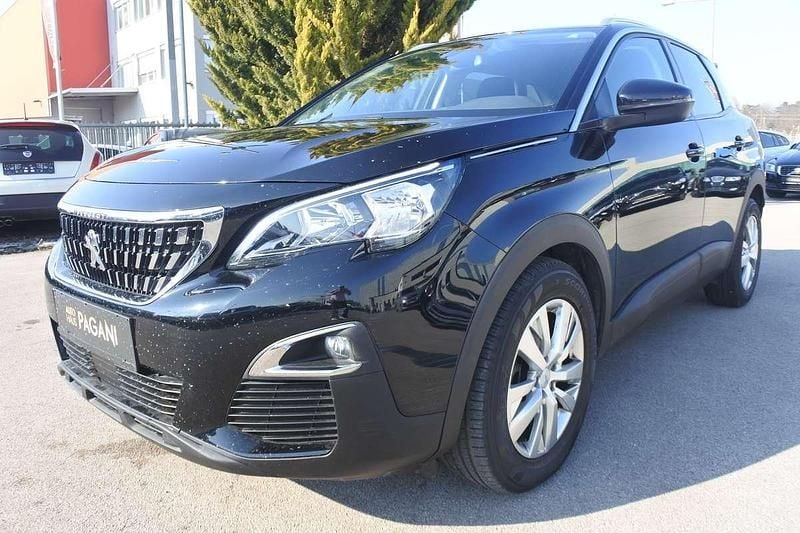 Gebraucht Peugeot 3008 Active 131 PS (96 kW) 2018 Schwarz SUV