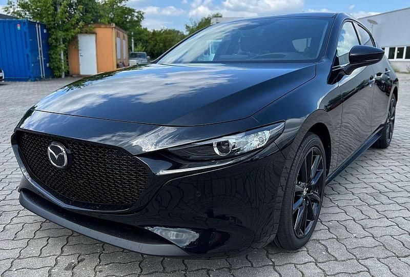 Neu Mazda 3 Homura-Line 140 PS (102 kW) 2025 Schwarz Limousine