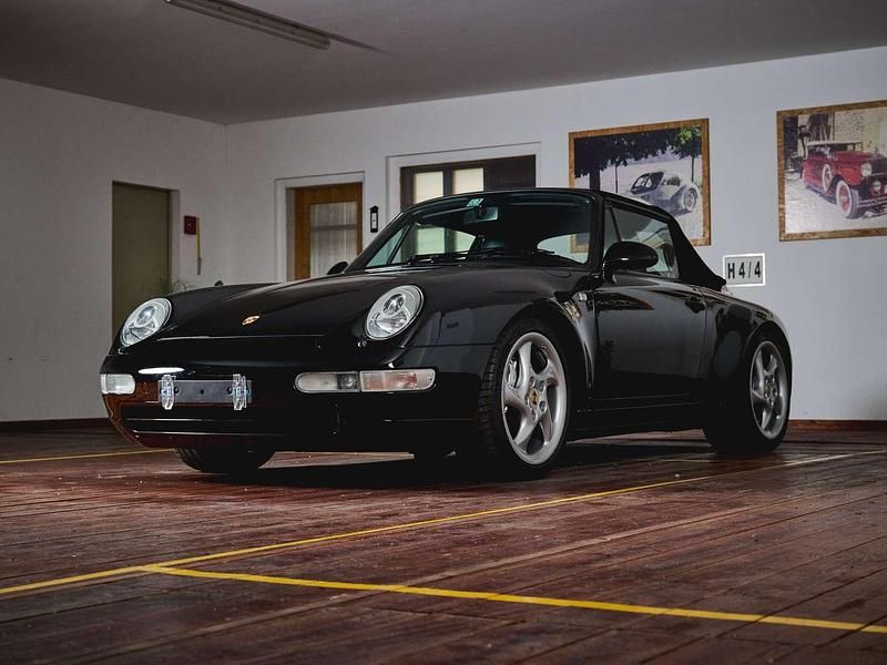 Gebraucht Porsche 911 Carrera 4 Cabriolet 286 PS (210 kW) 1996 Schwarz Cabrio