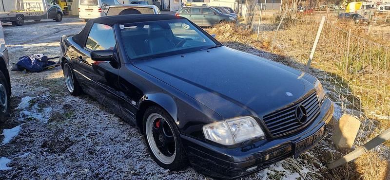 Gebraucht Mercedes SL320 231 PS (169 kW) 1998 Schwarz Cabrio