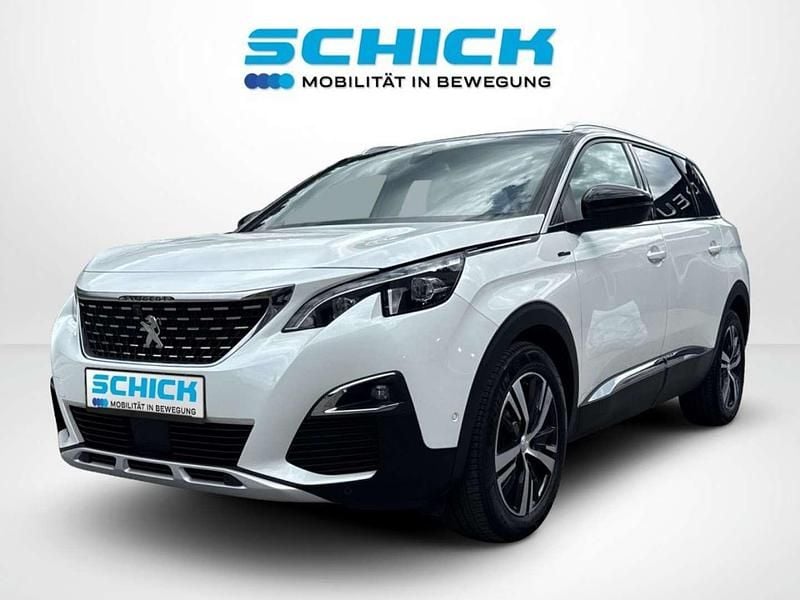 Gebraucht Peugeot 5008 GT-line 131 PS (96 kW) 2019 Weiß Van / Kleinbus