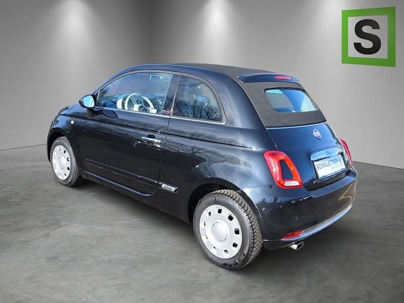 Gebraucht Fiat 500 Lounge 69 PS (50 kW) 2019 Schwarz Cabrio