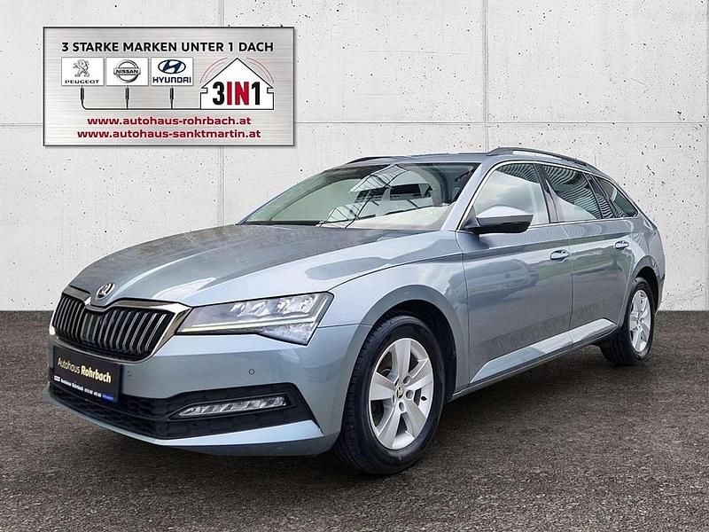 Grau Gebraucht 2020 Skoda Superb Ambition Kombi | € 20.790 (Guter Preis) - Bild 1/4