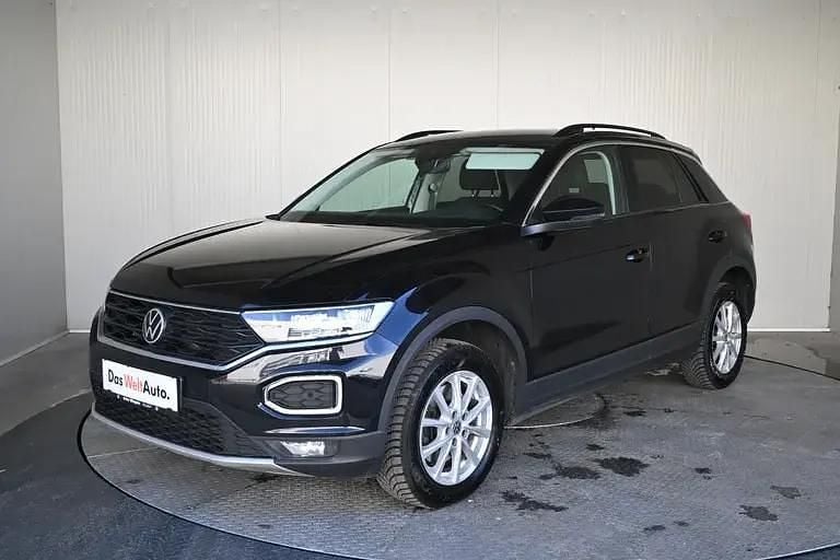 Gebraucht VW T-Roc Design 150 PS (110 kW) 2021 Schwarz  metallicperleffektno SUV