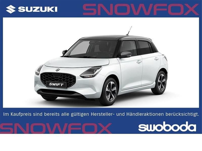 Neu Suzuki Swift 83 PS (61 kW) 2026 Weiss Kleinwagen