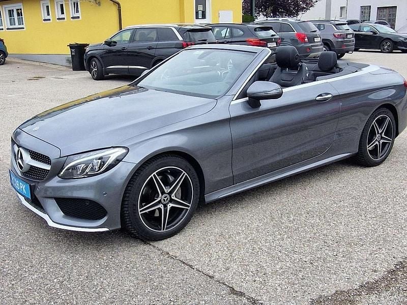 Gebraucht Mercedes C220 AMG line 170 PS (125 kW) 2017 Cabrio