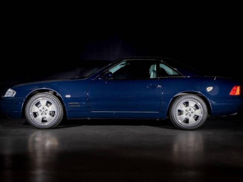 Gebraucht Mercedes SL320 224 PS (164 kW) 1998 Blau Cabrio