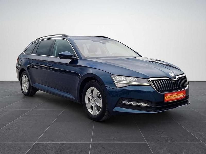 Gebraucht Skoda Superb 150 PS (110 kW) 2020 Blau Kombi
