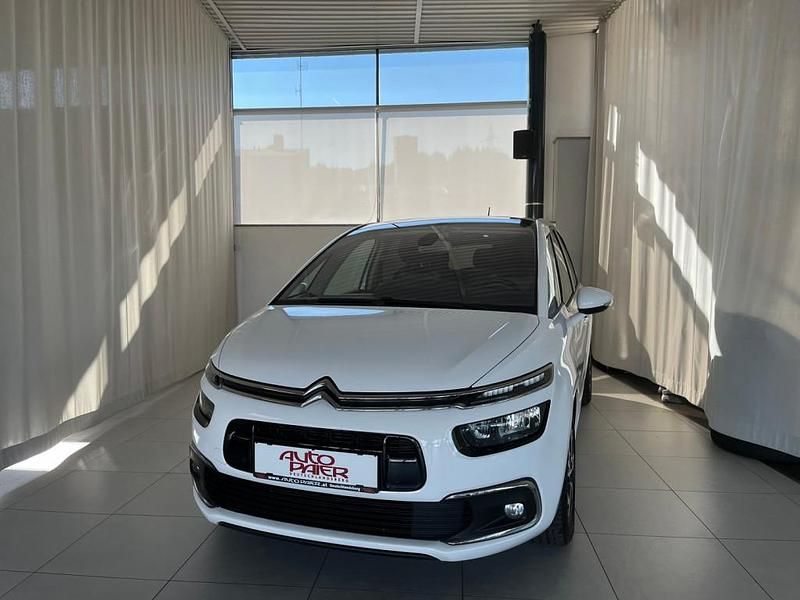 Gebraucht Citroën C4 SpaceTourer Shine 120 PS (88 kW) 2018 Weiß Van / Kleinbus