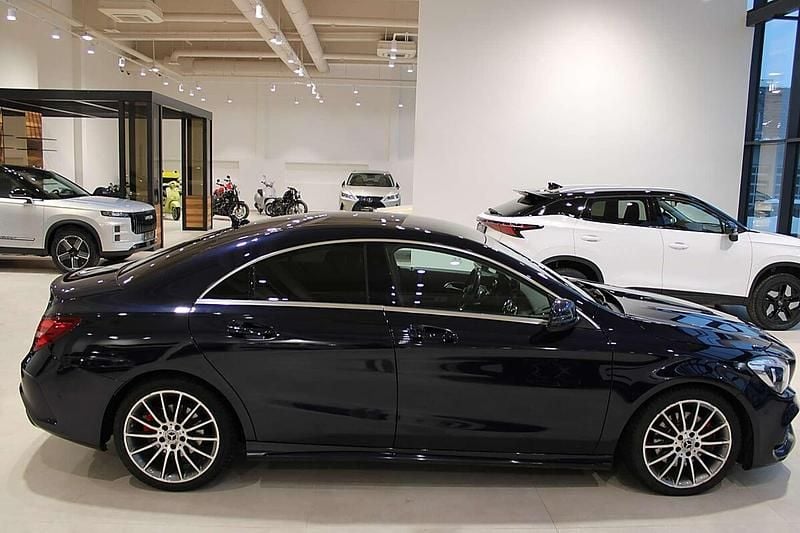 Gebraucht Mercedes CLA220 AMG 177 PS (130 kW) 2017 Blau Limousine