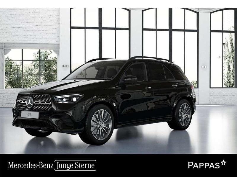 Obsidianschwarz metallic Gebraucht 2024 Mercedes GLE450 AMG Night SUV | € 119.950 - Bild 1/4