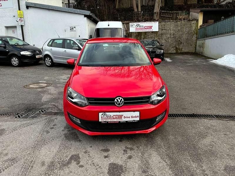 Gebraucht VW Polo 60 PS (44 kW) 2010 Rot Kleinwagen