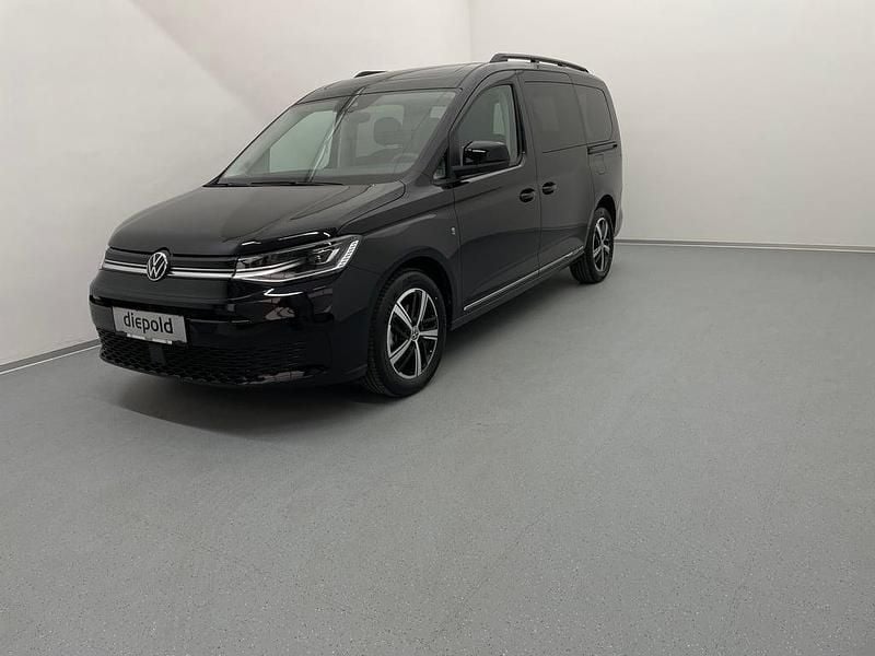 Gebraucht VW Caddy Maxi Dark Label 122 PS (89 kW) 2025 Schwarz  metallicperleffektno Van / Kleinbus