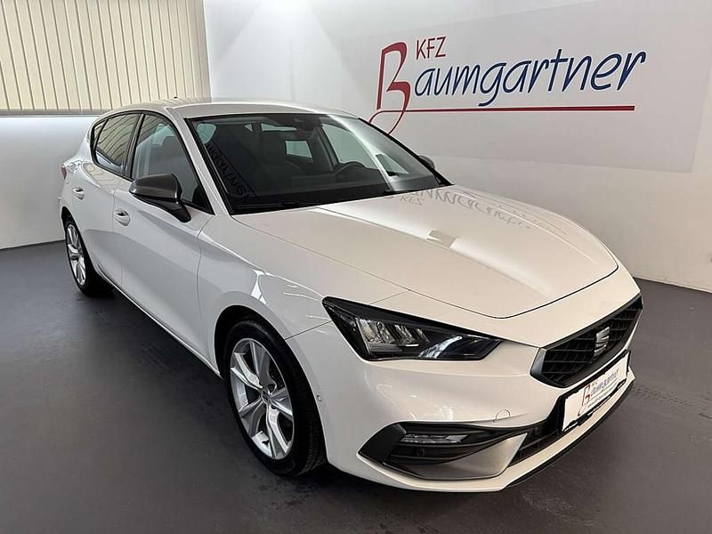 Gebraucht Seat Leon FR-Line 150 PS (110 kW) 2023 Weiß Limousine