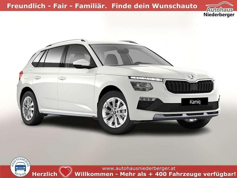 Weiß Neu 2025 Skoda Kamiq Selection SUV | € 26.919 (Superpreis) - Bild 1/4