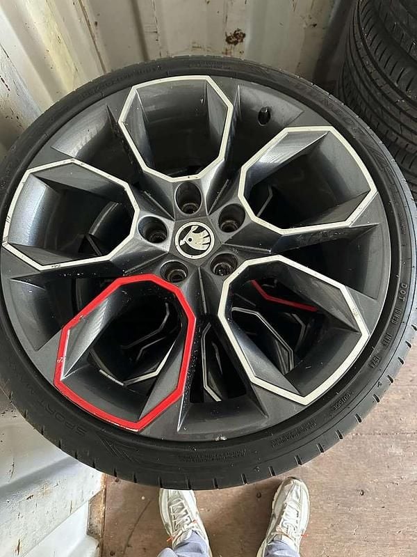 Gebraucht Skoda Octavia vRS 184 PS (135 kW) 2017 Blau Kombi