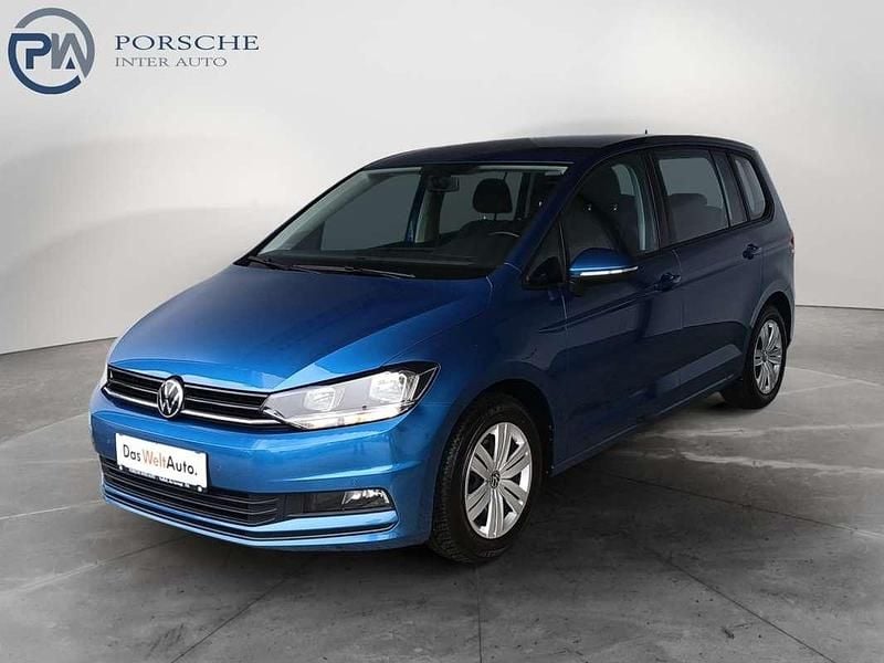 Gebraucht VW Touran 116 PS (85 kW) 2020 Dunkelblau  normal Van / Kleinbus