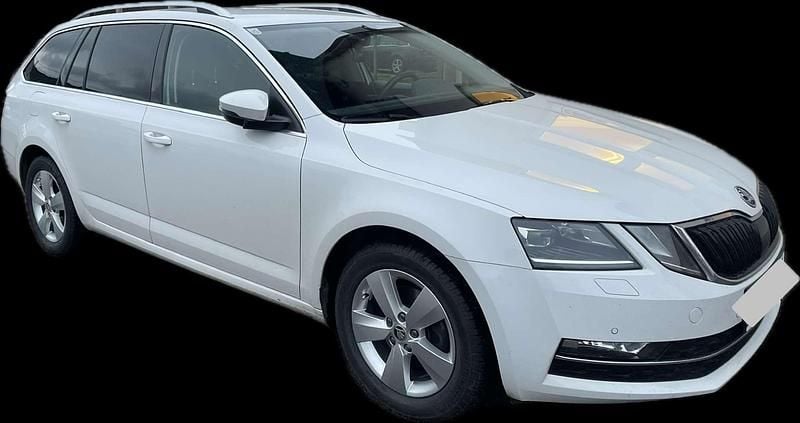Gebraucht Skoda Octavia G-TEC Ambition 131 PS (96 kW) 2019 Weiß Kombi