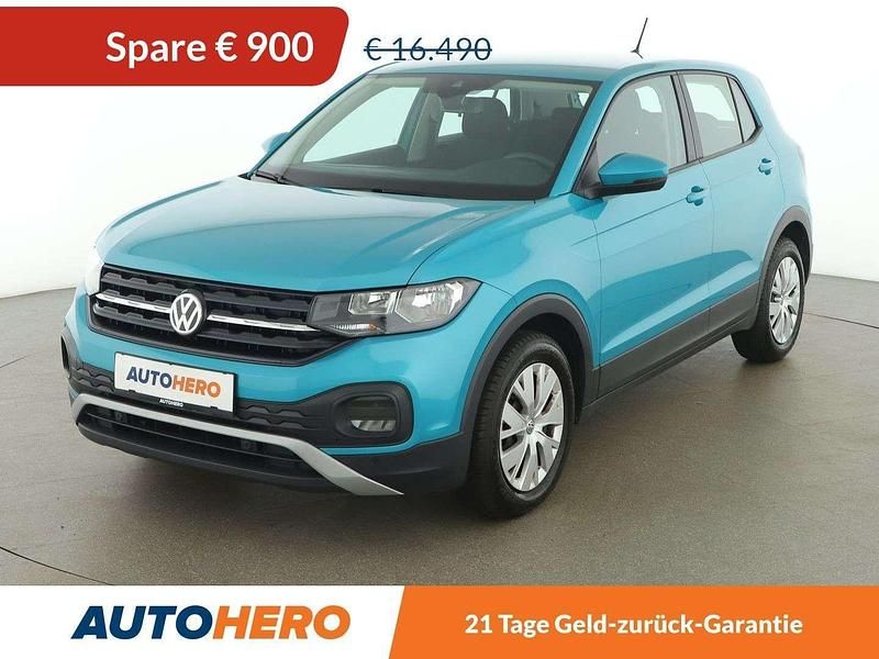 Blau Gebraucht 2020 VW T-Cross SUV | € 15.590 (Fairer Preis) - Bild 1/3