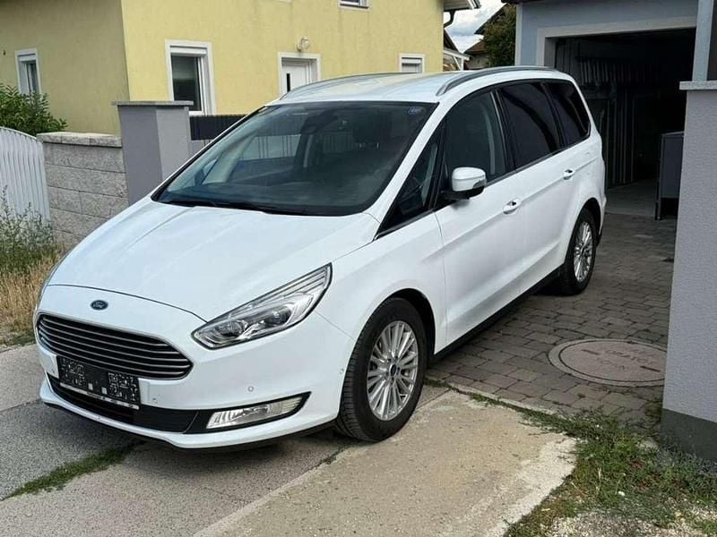 Gebraucht Ford Galaxy Titanium 150 PS (110 kW) 2017 Weiß Van / Kleinbus