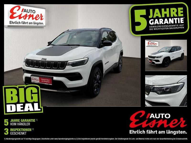 Weiß Gebraucht 2022 Jeep Compass SUV | € 26.490 (Fairer Preis) - Bild 1/4
