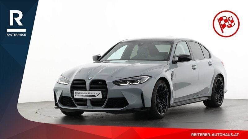 Grau (m brooklyn grau) Gebraucht 2021 BMW M3 Competition Edition | € 82.990 - Bild 1/1