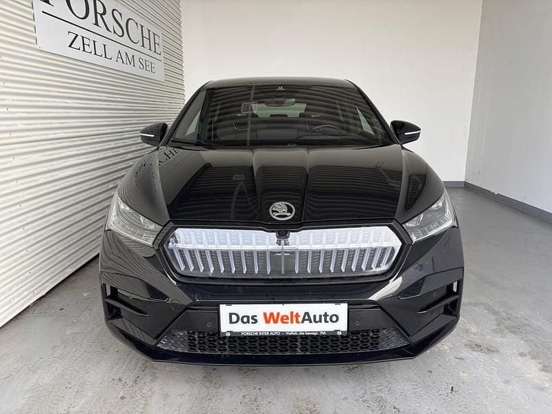 Gebraucht Skoda Enyaq iV RS 219 kW (299 PS) 2023 Schwarz  metallicperleffektno SUV