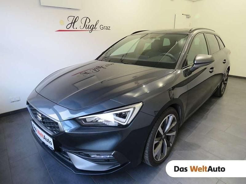Gebraucht Seat Leon FR 131 PS (96 kW) 2021 Dunkelgrau  metallicperleffekt Kombi