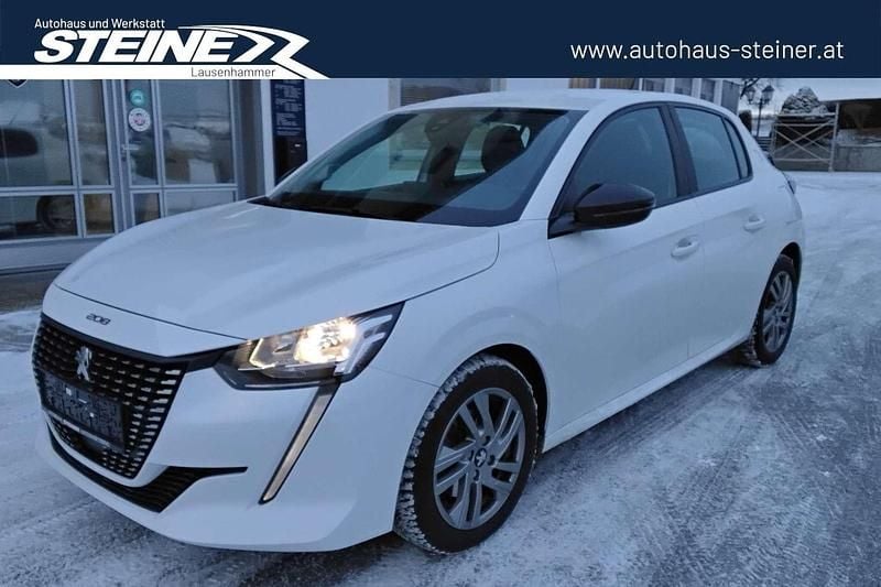 Weiß Gebraucht 2022 Peugeot 208 Active Kleinwagen | € 14.390 (Fairer Preis) - Bild 1/4