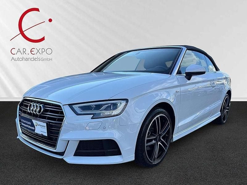 Weiß Gebraucht 2020 Audi A3 Cabriolet S-Line Cabrio | € 27.802 (Fairer Preis) - Bild 1/4