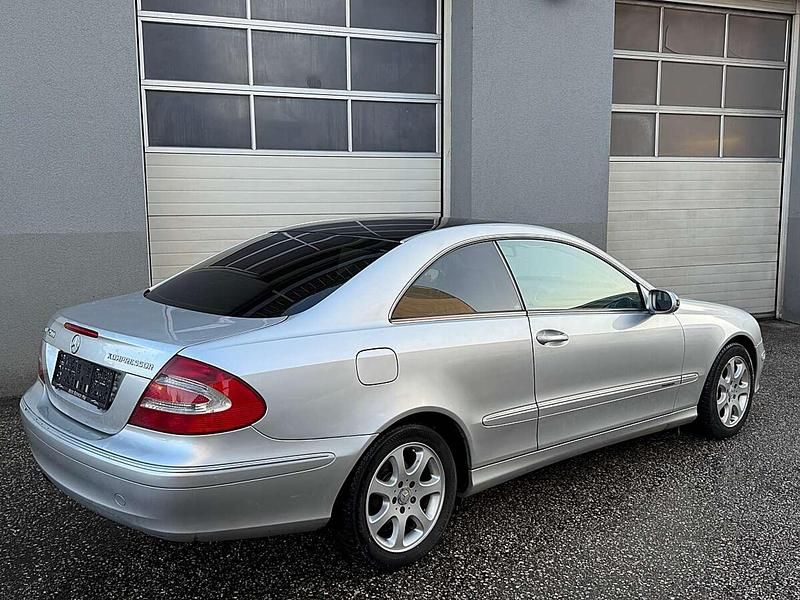 Gebraucht Mercedes CLK200 Elegance 163 PS (119 kW) 2003 Silber Coupé