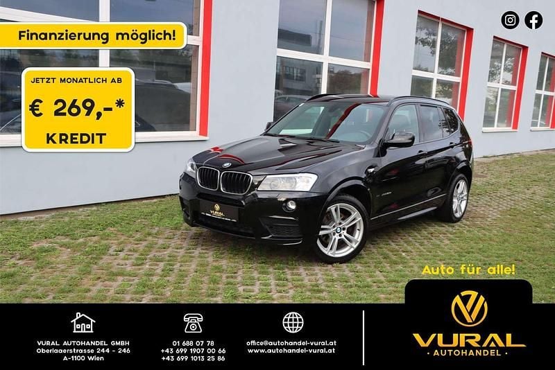 Schwarz Gebraucht 2012 BMW X3 M Sport SUV | € 11.890 (Guter Preis) - Bild 1/4