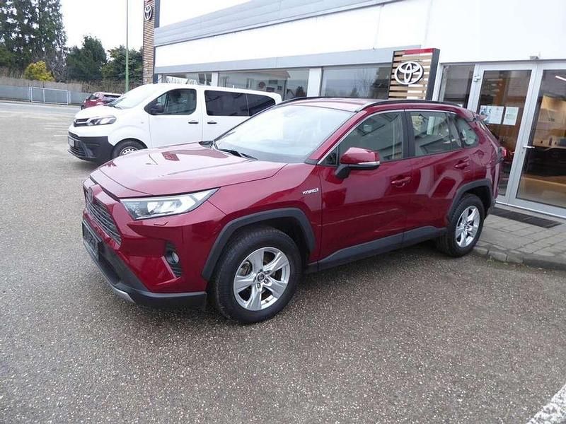 Gebraucht Toyota RAV4 Hybrid Active 178 PS (130 kW) 2019 Rot SUV