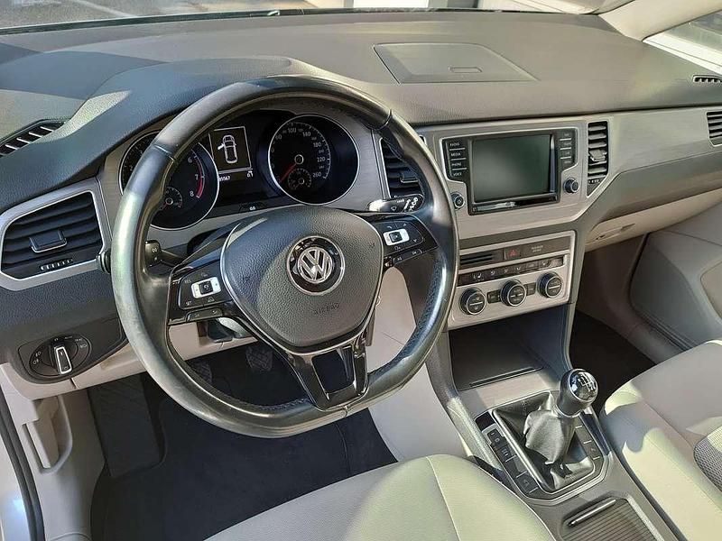 Gebraucht VW Golf Sportsvan Comfortline 110 PS (80 kW) 2016 Silber Van / Kleinbus