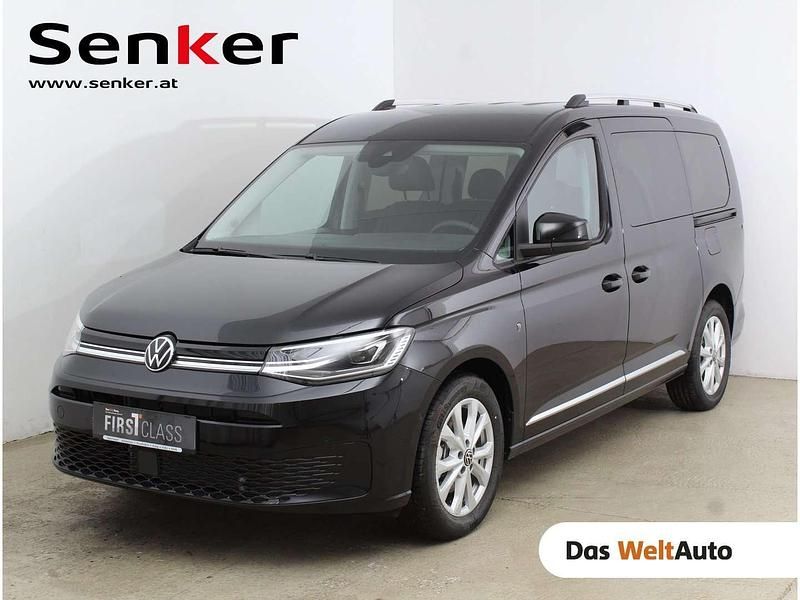 Schwarz Neu 2025 VW Caddy Maxi Style Van / Kleinbus | € 49.990 (Fairer Preis) - Bild 1/4
