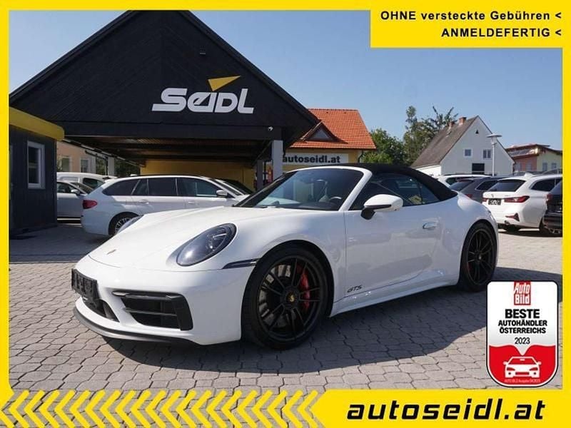 Weiß Gebraucht 2023 Porsche 911 Carrera Cabriolet Cabrio | € 204.900 - Bild 1/4