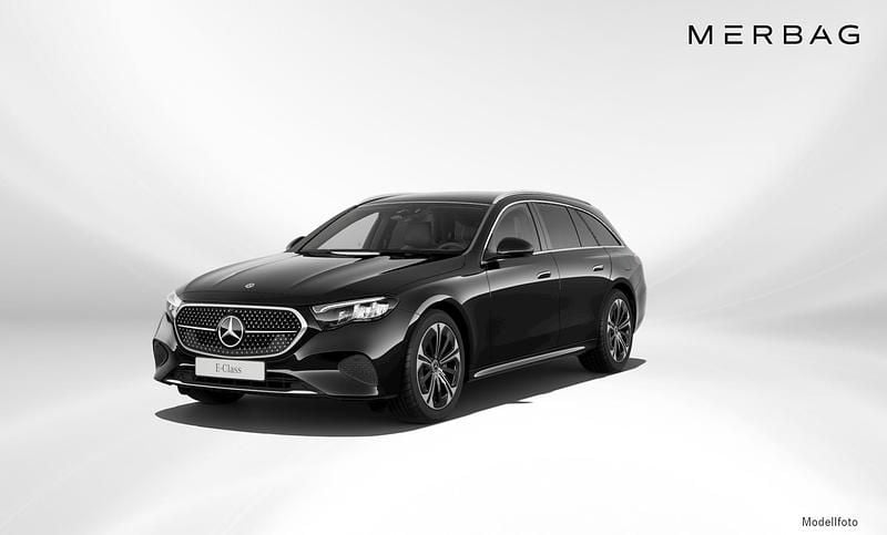 Obsidianschwarz metallic Gebraucht 2024 Mercedes E300 Kombi | € 54.990 (Superpreis) - Bild 1/4