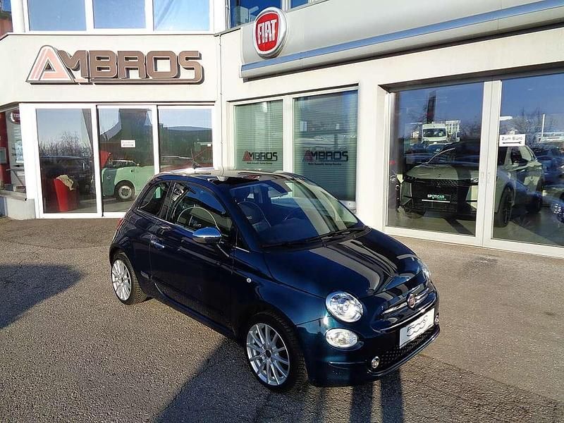 Gebraucht Fiat 500 Lounge 69 PS (50 kW) 2017 Blau Limousine