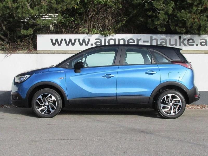 Gebraucht Opel Crossland X Edition 110 PS (80 kW) 2018 Blau SUV