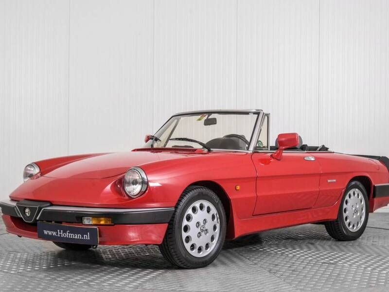 Rot Gebraucht 1988 Alfa Romeo Spider Quadrifoglio Verde Cabrio | € 19.900 - Bild 1/4