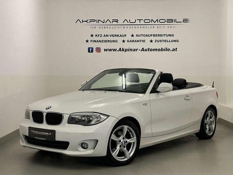 Weiß Gebraucht 2011 BMW 118 Cabriolet Cabrio | € 8.690 (Fairer Preis) - Bild 1/4
