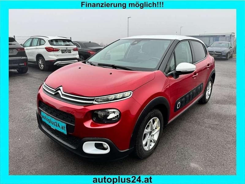 Rot Gebraucht 2019 Citroën C3 PureTech Limousine | € 12.890 (Etwas zu teuer) - Bild 1/4