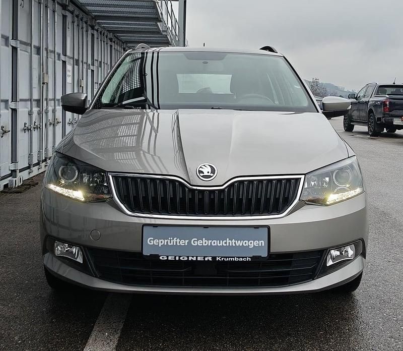 Gebraucht Skoda Fabia Ambition 95 PS (69 kW) 2018 Hellbraun  metallic Kombi