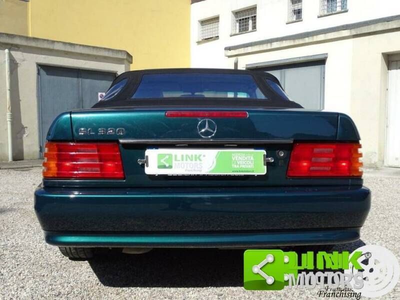 Gebraucht Mercedes SL320 231 PS (169 kW) 1994 Grün Cabrio