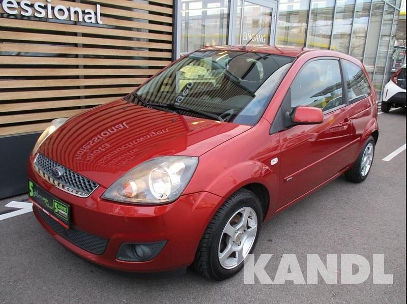Orange Gebraucht 2007 Ford Fiesta Kleinwagen | € 3.990 - Bild 1/4