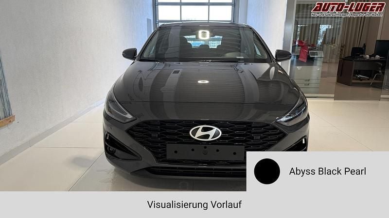 Neu Hyundai i30 GO! 97 PS (71 kW) 2025 Abyss black pearl Limousine