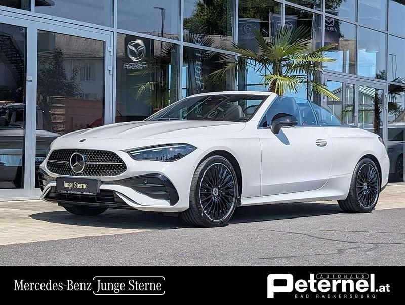 Weiß Gebraucht 2024 Mercedes CLE300 AMG Cabrio | € 83.850 - Bild 1/4