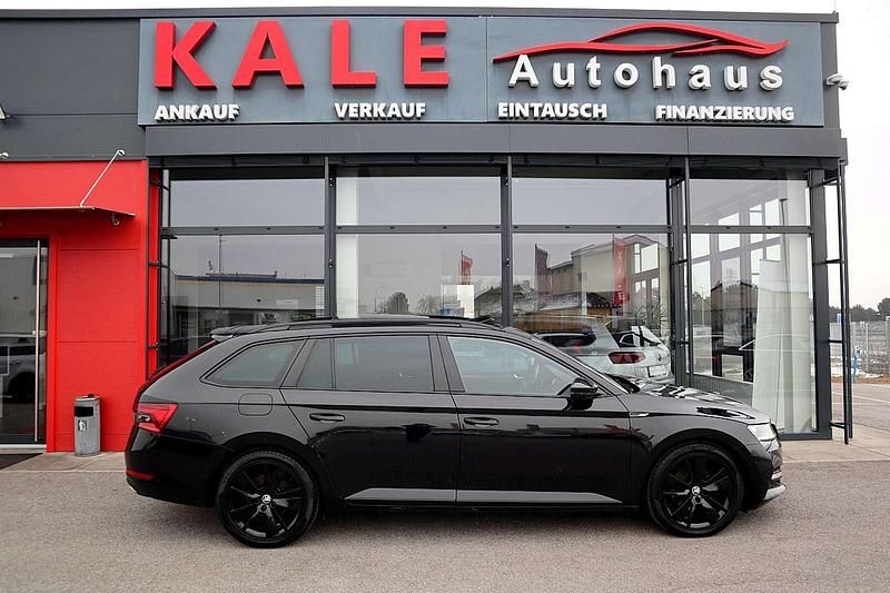 Gebraucht Skoda Superb SportLine 150 PS (110 kW) 2021 Schwarz Kombi
